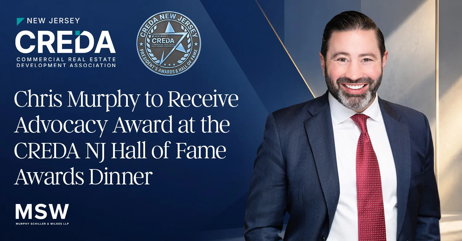 Chris Murphy to Receive Advocacy Award at the CREDA NJ Hall of Fame Awards Dinner